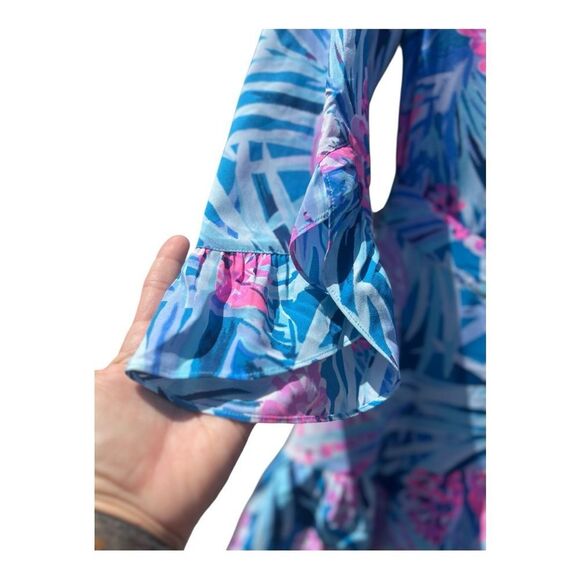 LILLY PULITZER LAEDA STRETCH DRESS NWOT SIZE XXS preppy cruise resort boho - Picture 7 of 9